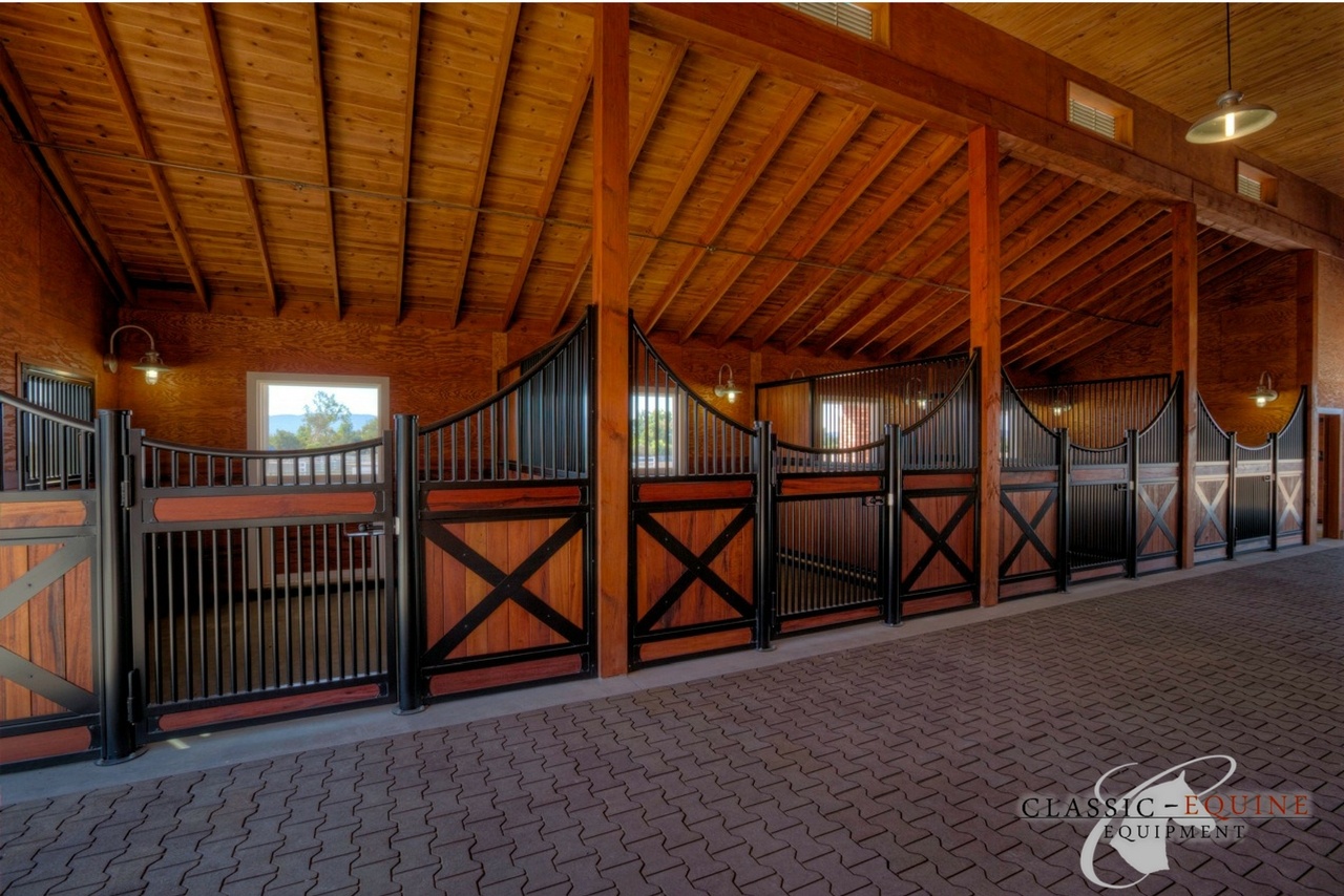 Hinged Horse Stall Doors Best Quality Horse Stalls Made In The Usa