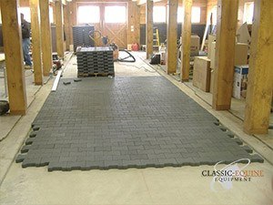 Rubber Pavers For Horse Barns