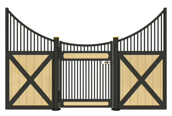 ES-5-Arc-Euro-HVH-Grill-Door-Wood-Crossbucks