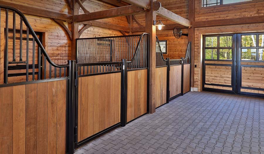 Style E001 - European Hinged Stall Door