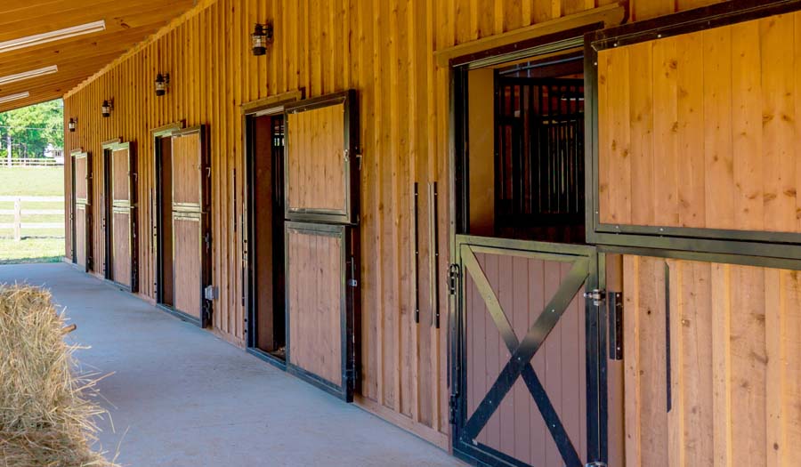 Style DD002 - Standard Dutch door with crossbuck