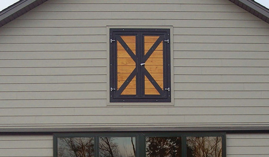 Horse Barn Loft Doors Single Crossbucks