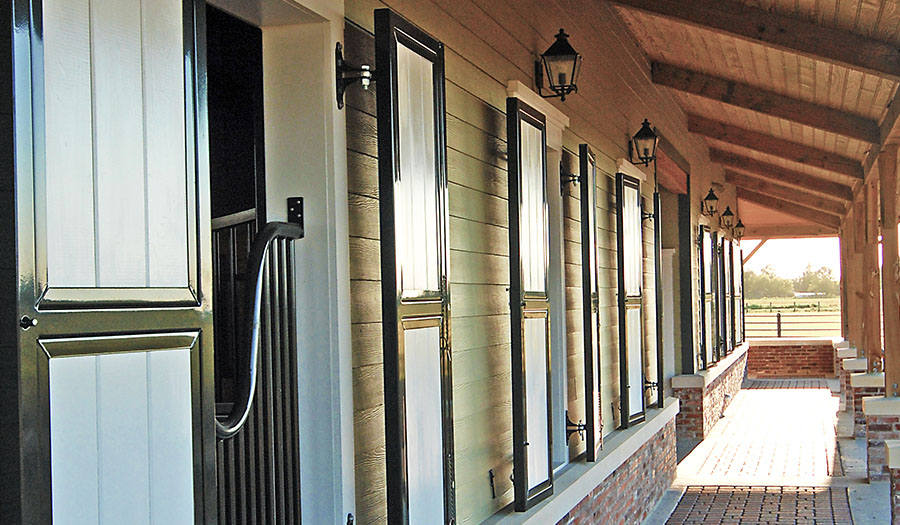 Horse Barn Windows Tall Yoke Window Grill