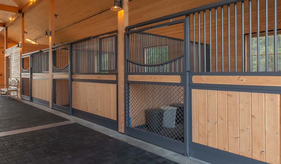 Legend Sliding Horse Stall Front Metal Shaving Guard