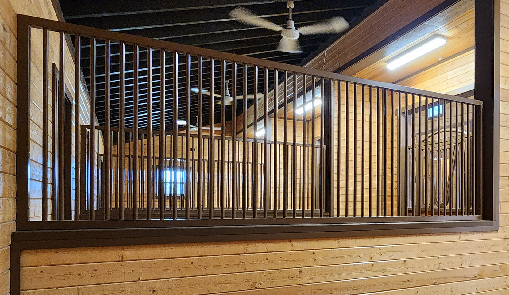 Stall partition components