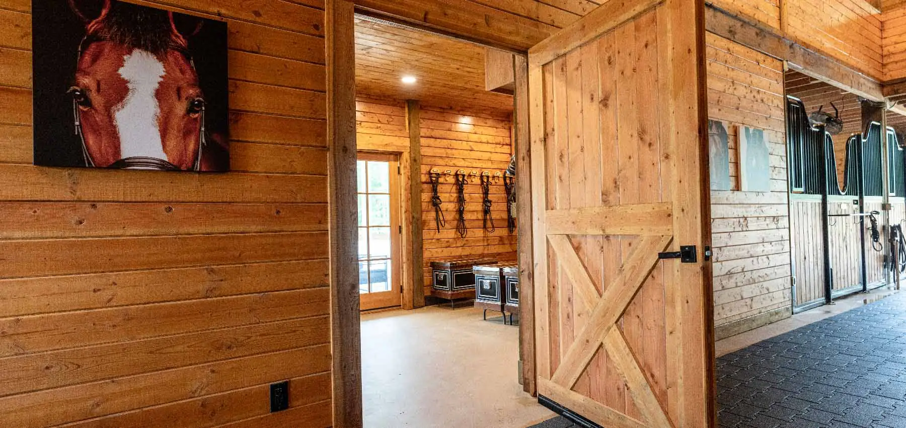 Tack room door