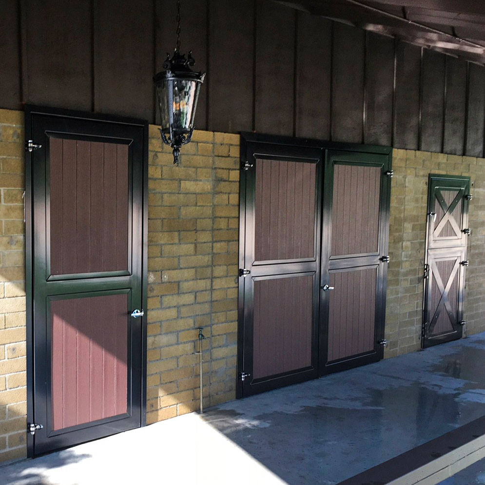Hinged Dutch doors
