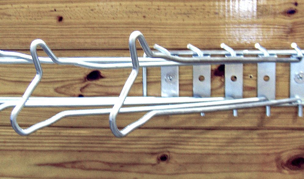 Swinging Blanket Rack